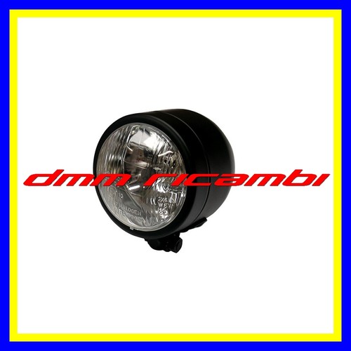 Faro anteriore vintage nero