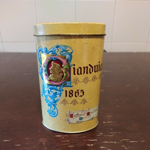 Scatola latta gianduia - scatola, di