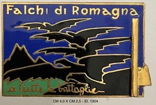 CAMPAGNE D'AFRICA CC.NN. FALCHI DI ROMAGNA DISTINTIVO MVSN PRODUTTORE BOERI