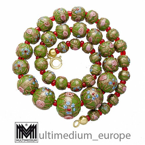 Collana vintage vetro - in, di