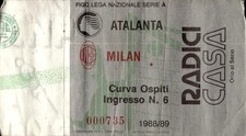 Biglietto stadio Atalanta vs