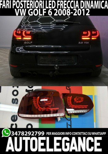 Fari posteriori gti led vw - a,