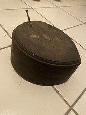 RARO E ANTICO SCUDO IN  LEGNO PER TROFEI CAPRIOLO CAMOSCIO MUFLONE CACCIA