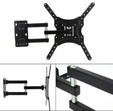 Staffa Porta TV Monitor Da 14"-50" Supporto Parete Braccio Max 29kg