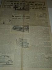 NUVOLARI ED IL SUO STILE-LA NUOVA FIAT 2800-ANTONIO BOTTERO IL CAMBIO GRAD.AUTOV