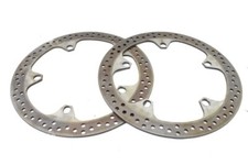 BMW R 850 R 34112338228 COPPIA DISCHI FRENO ANTERIORI R28 99 - 07 FRONT BRAKE DI