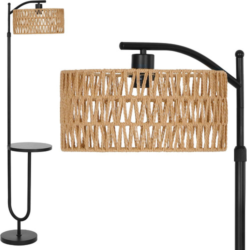 Boho lampada terra rattan - lampada, da