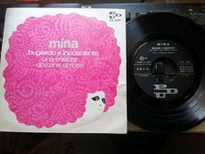 Mina Disco 45 Giri Bugiardo E