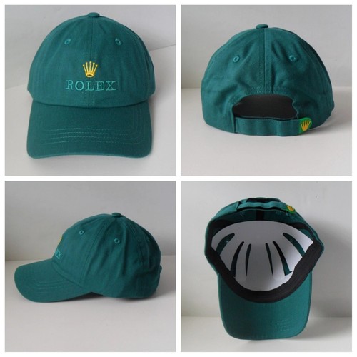 Cappello rolex logo corona oro - cappello,