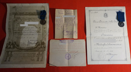 Lotto storico diploma - diploma, e