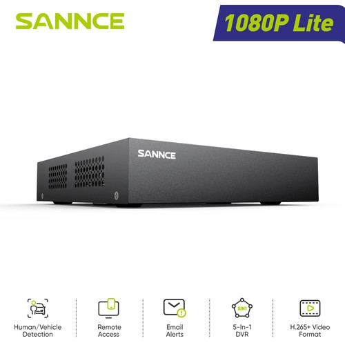 Sannce 8ch 1080p lite 5in1 - sannce,