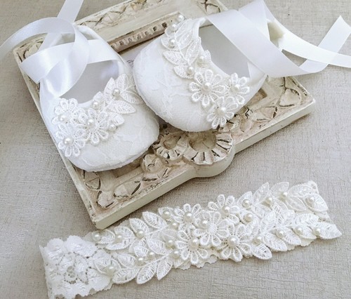Scarpe battesimo bianco - da,