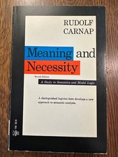 Meaning and Necessity by