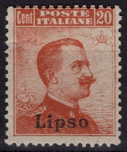 Colonie egeo 1917 lipso - egeo,