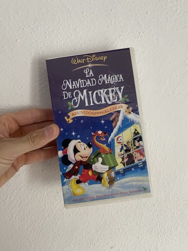 Mickey magical christmas vhs - mickey's,
