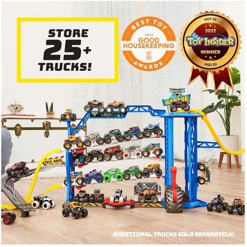 Monster jam garage - garage, playset
