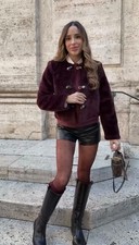 Cappotto/giacca corto shaggy