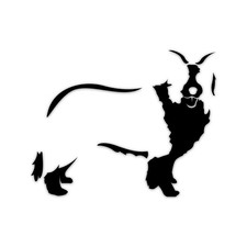 Border Collie Vinyl Sticker