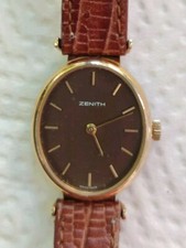  ZENITH SWISS MADE 17 Jewels a carica manuale Ref 20.1750.355 gold Plated 