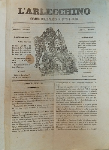 Arlecchino giornale - l'arlecchino,