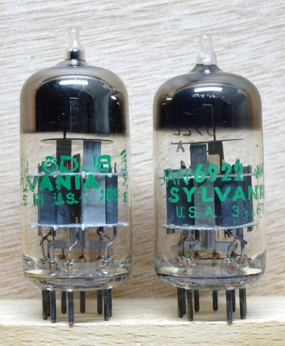 Sylvania 6dj8 6922 oltre - 2x:, |
