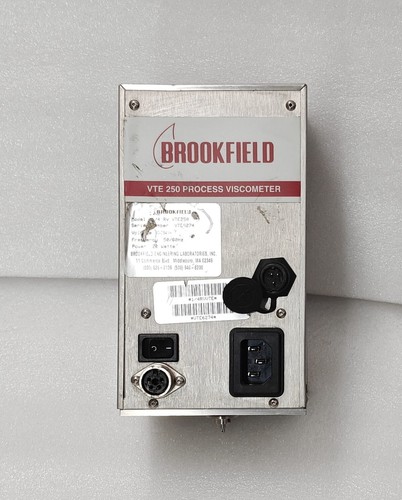 Brookfield vte250 processo - brookfield,