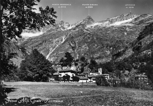 Cartolina forno alpi - forno, graie