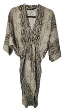 Abito ZARA stampa serpente