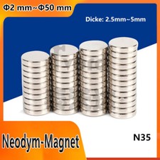 Magnete al neodimio Φ2~50 mm