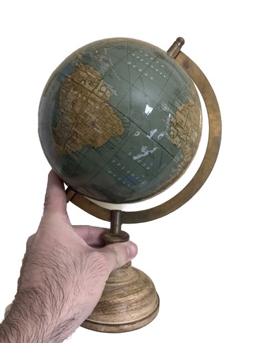 Mappamondo anticato - mappamondo,