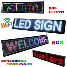 TABELLA RGB INSEGNA LUMINOSA A