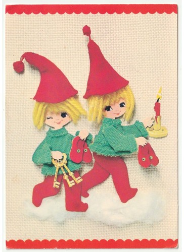1970 cartolina natalizia
