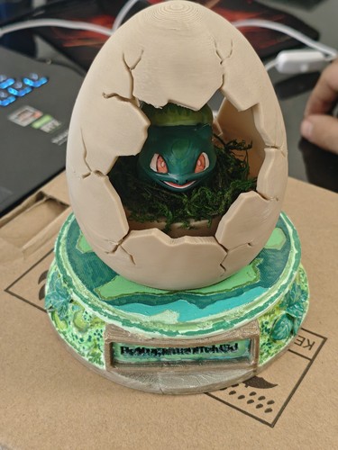 Lampada tavolo bulbasaur - lampada,