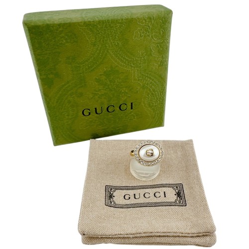 Gucci anello effetto catena - gucci,