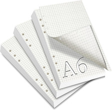 3 Confezioni Fogli A6 Con