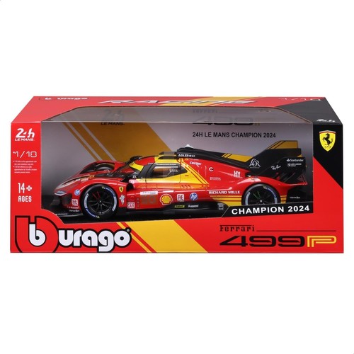 Burago ferrari 499p 3 - burago-,