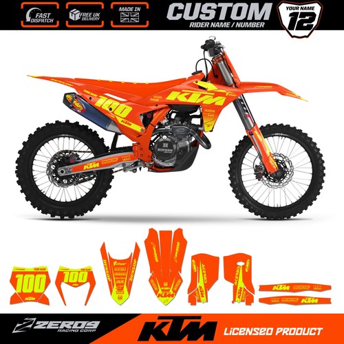 Ktm motocross graphics - ktm, graphics,
