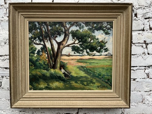 Huile sur toile - toile, marine