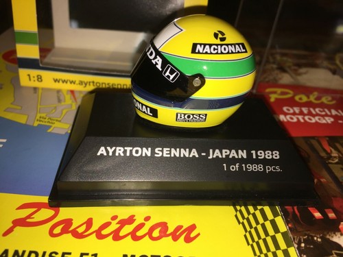 Helmet senna japan - helmet,