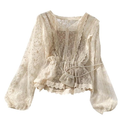 Camicia donna rete con - donna, a