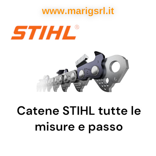 Catena motosega stihl - catena, su
