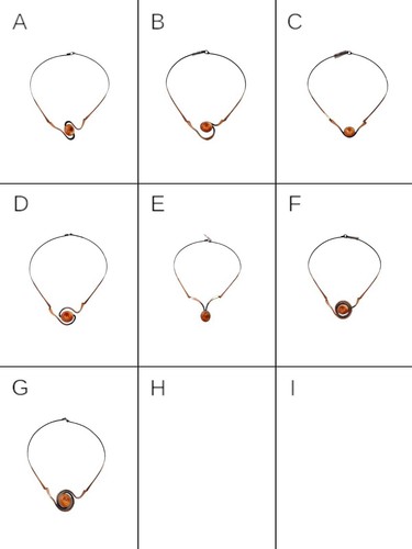 Collana rigida occhio santa - collana,