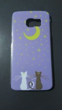 Sailor Moon Cartoon Cover Samsung S6 EDGE Luna Regalo donna woman idea