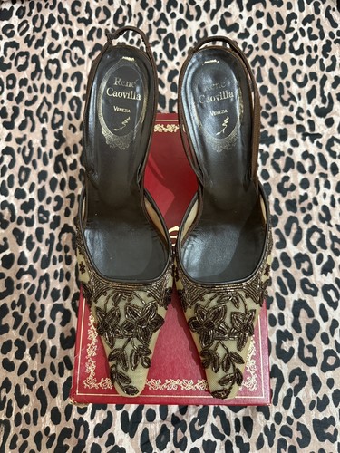 René caovilla slingbacks - rené,