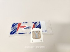 SCRITTA LATERALE Y SIGLA STEMMA LOGO FREGIO LANCIA Y ELEFANTINO ORIGINALE LANCIA