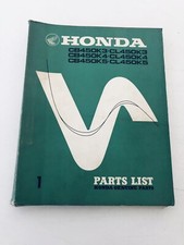 CATALOGO RICAMBI PARTS LIST HONDA CB450K3/K4/K5/ - CL450K3/K4/K5