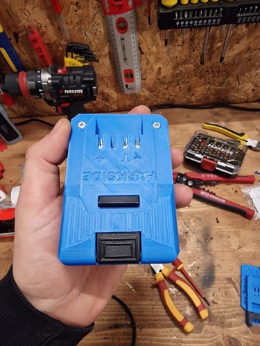 Adattatore batteria dewalt - adattatore,
