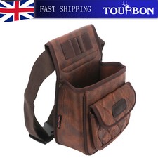 TOURBON Pelle Caccia Cartucce Marsupio Fucile Cintura Cintura Borsa Porta Conchiglie