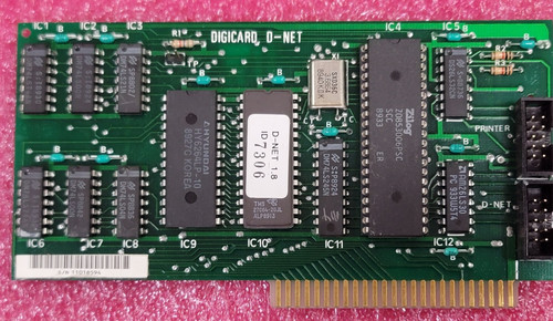 Scheda rete apple ii - di,