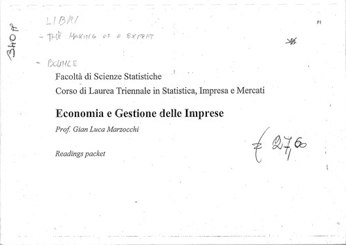 Estratti testi universitari - estratti, da